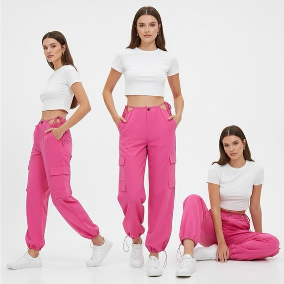 Fierce Cutout Cargo Pants - Picture 5 of 11